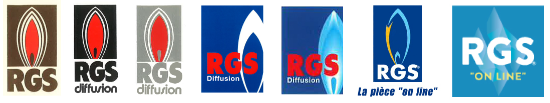 Evolution du logo de RGS